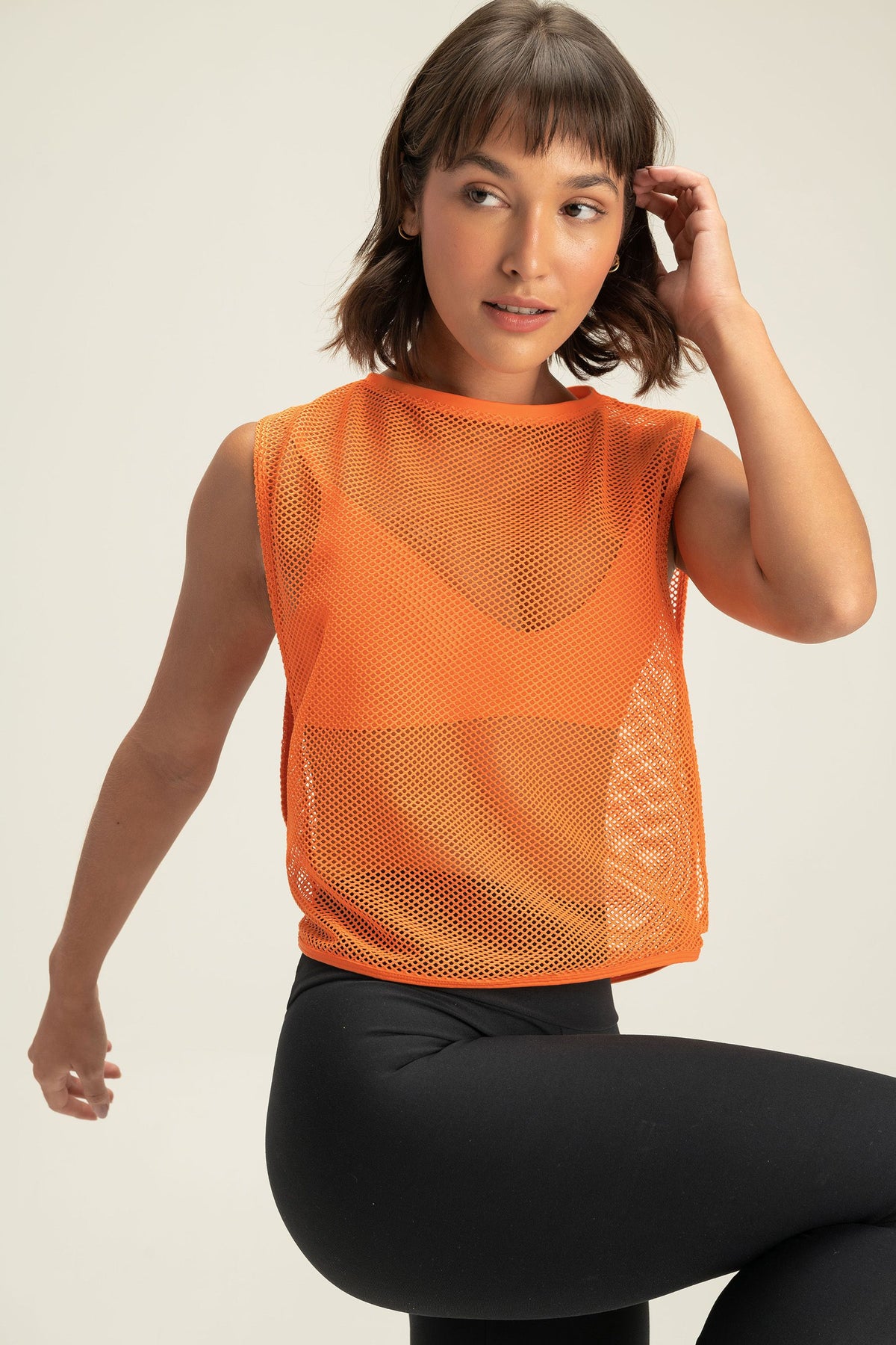 Net Tank Tank Top