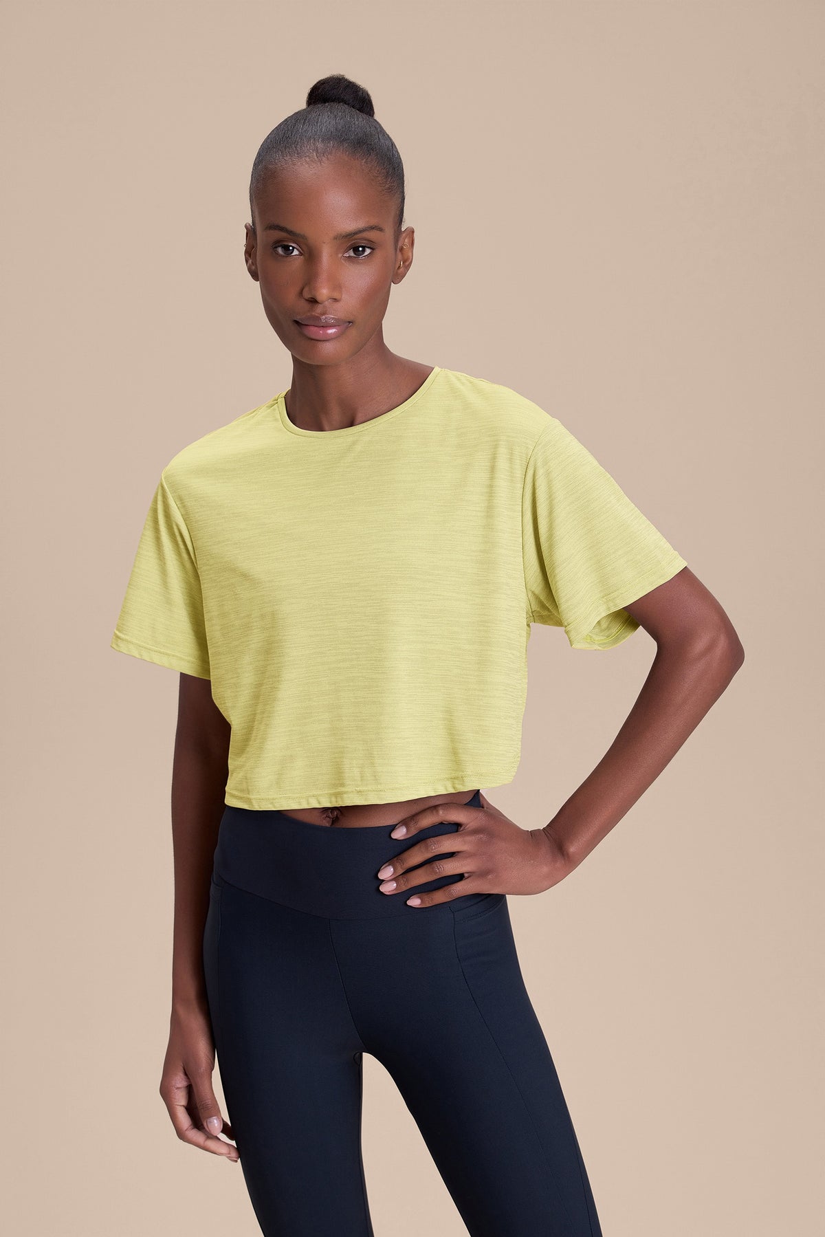 Merged Skin Crop Top