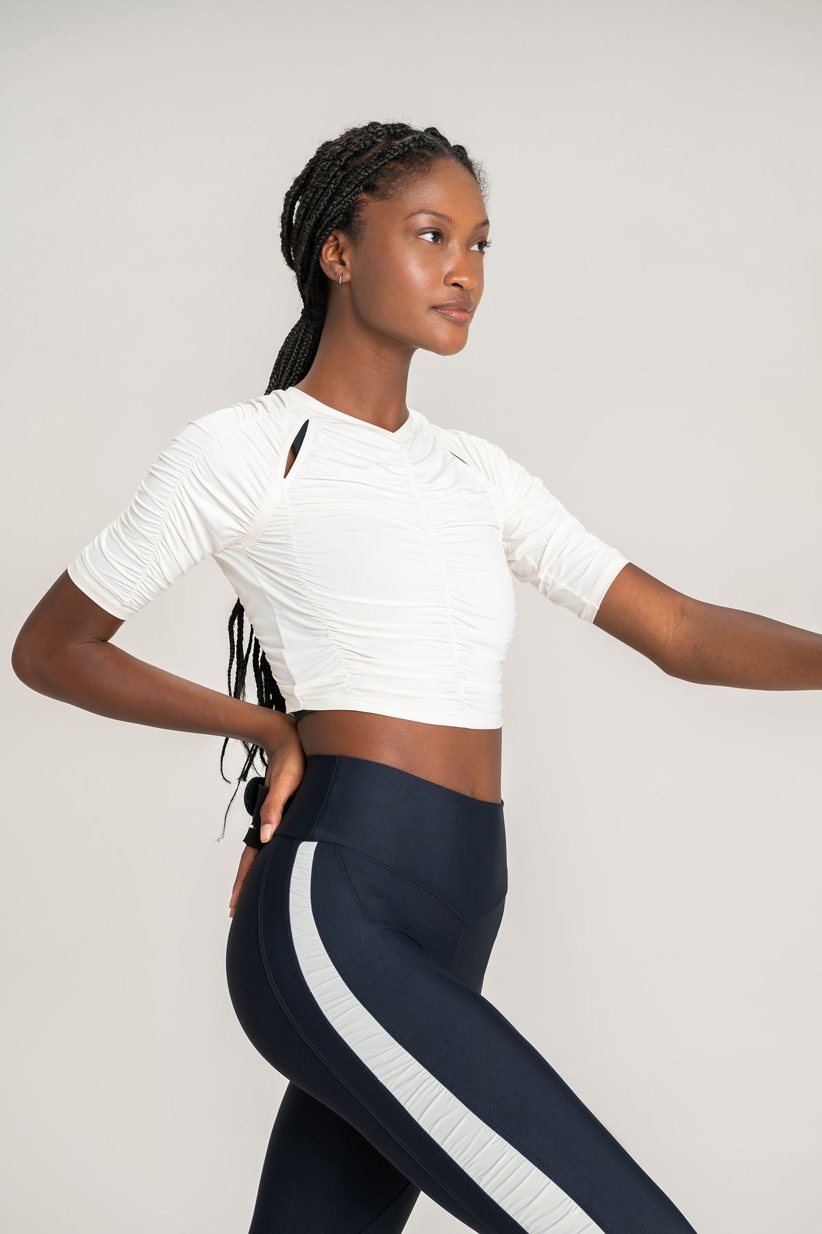 Hype Stretch Cropped Top