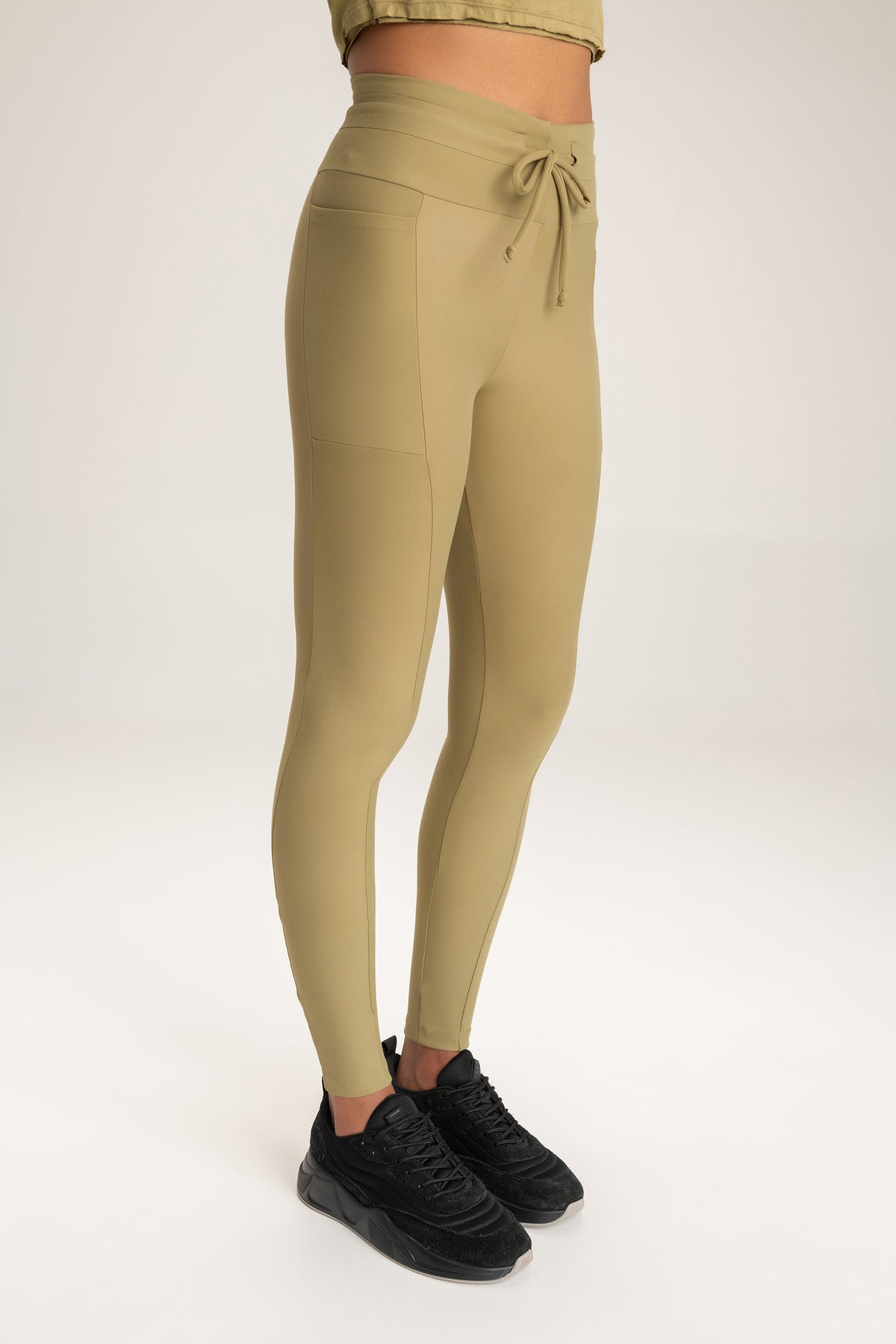 Neoprene Tie Leggings