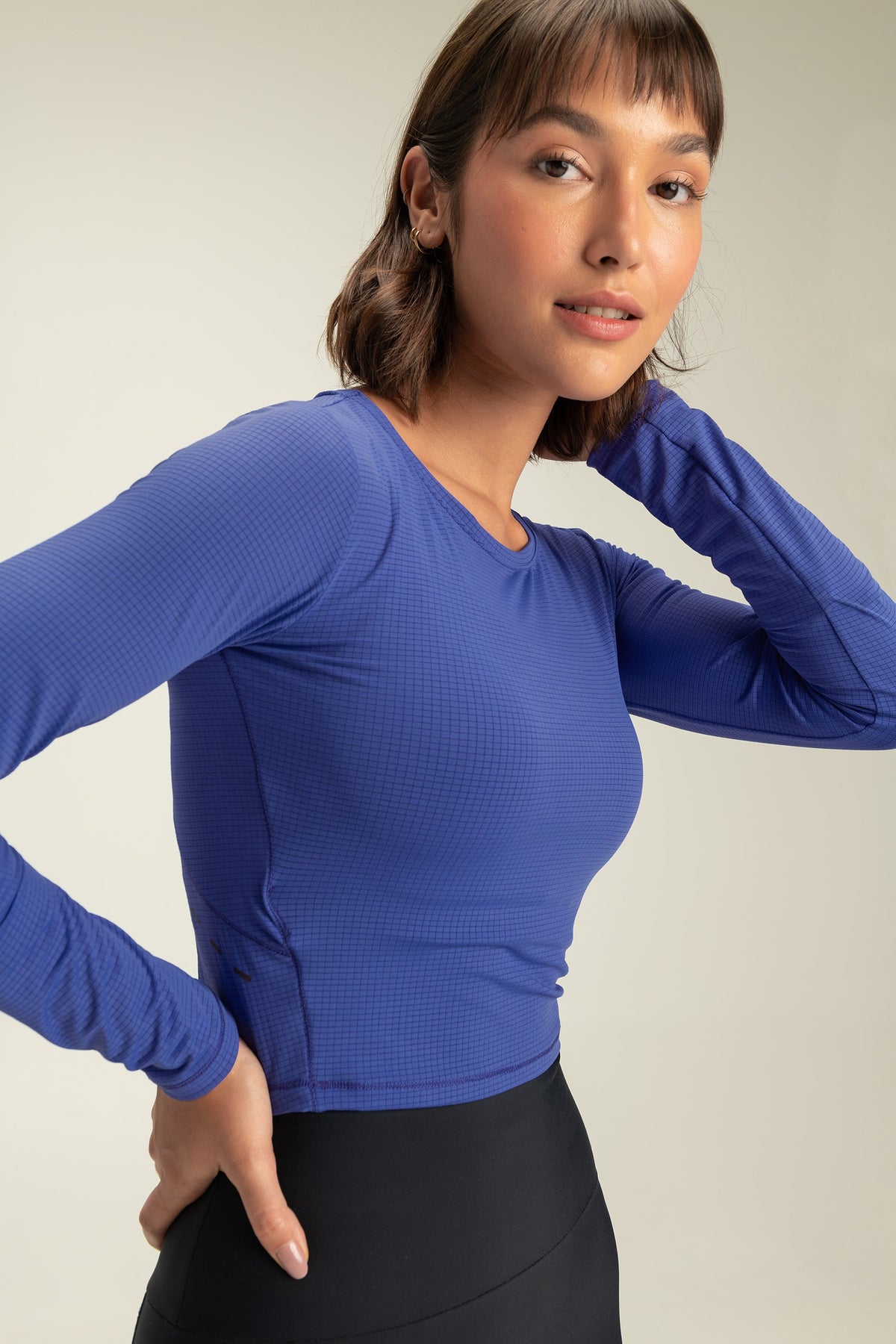 Move Long Sleeve Crop Top