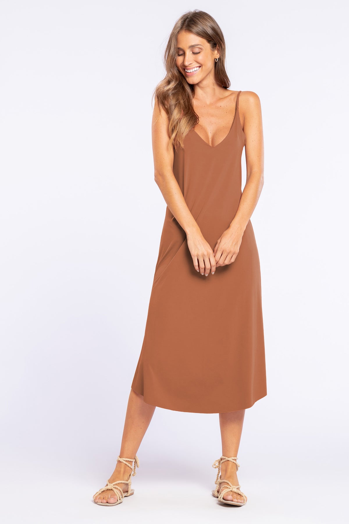 Essential Multi Midi Dress